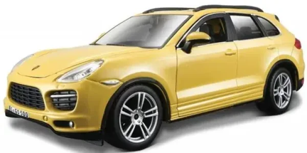Bburago PLUS Porsche Cayenne Turbo Yellow