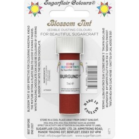 Jedlá prachová farba Burgundy 7 ml - Sugarflair - Sugarflair