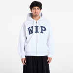 Mikina Carhartt WIP Hooded WIP Sweat Jacket UNISEX Ash Heather Stone Washed XXL