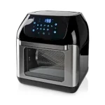Nedis KAAFO300EBK čierna / Teplovzdušná fritéza / 1500 W / 12 l / Časovač: 60 min / 9 programov (KAAFO300EBK)