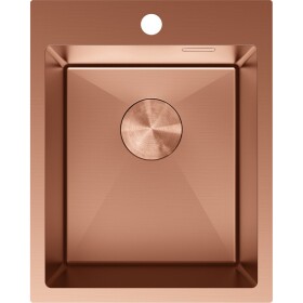 MEXEN - Solix oceľový drez 1-bowl 400 x 500 mm, meď 6406401000-65