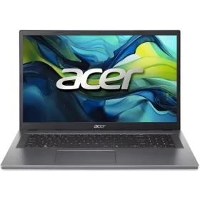 Acer Aspire Go 17 AG17-31P-C365 sivá / Notebook / 17,3" FHD / Intel N150 / 8GB / 128GB eMMC / W11HS (4711474843333)