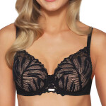 Dámska podprsenka Yasemin 2104 Black - AVA 60G černá s tělovou