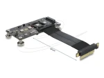 DeLock Adaptér PCI Express 3.0 x4 - M.2 Key M / Adaptér / s ventilátorom / kábel 10 cm (64357)