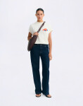 Thinking MU Volta trumpet patched Tee ECRU XS