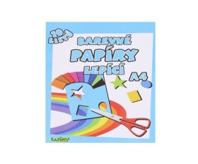 Papiere farebné W lepiace A4, 10 listov, WIKY, 886463