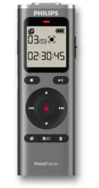 Philips DVT1170 / Diktafón / 8 GB / USB-C / microSD / 3.5 mm jack (DVT1170)
