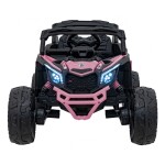 Mamido Elektrické autíčko Buggy Can-Am Maverick 24V 4x200W ružové