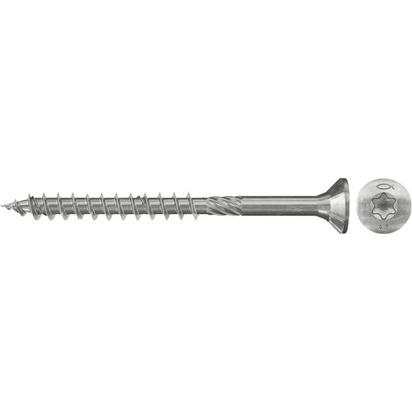 Fischer 657103 skrutka zo zápustnou hlavou 6 mm 40 mm ITX glavanizované zinkom 200 ks; 657103