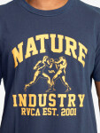 RVCA BOXING ALMA MATER NAVY MARINE pánske tričko s krátkym rukávom - XL