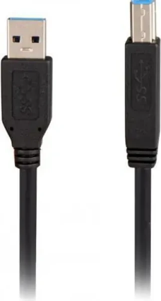 Sharkoon čierna / Kábel / USB-A - USB-B / USB 3.2 Gen 1 / 2 m (4044951015641)