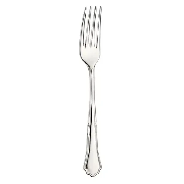 PINTI Inox Dezertná vidlička Settecento strieborná / Príbor / Nerezová oceľ / 17 cm (20500005)