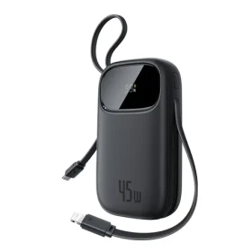 Baseus EnerFill FC31 Qpow 3 čierna / Powerbanka / 20000mAh / 45W / USB-C a Lightning v tele / USB-A (E0028D00)