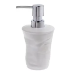 Spirella CRACK dávkovač mydla biely / keramika / 520 ml