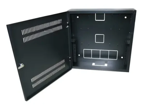 Xtendlan Nástenný rozvádzač 540x150x550 čierna / Nástenný rozvádzač / 19" / 2U + 4U (WER-541555U4-BL)