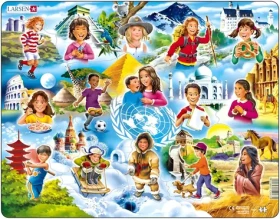 LARSEN Puzzle Deti vo svete