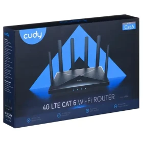 Cudy LT700 / 4G LTE Cat6 router / 4X Gigabit LAN / 2,4 GHz 300 Mbps / 5 GHz 867 Mbps / Dual SIM (LT700)