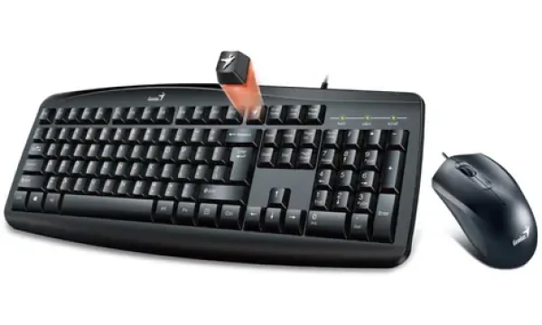 GENIUS Smart KM-200 čierna / Drôtový set klávesnice a myši / USB / CZ+SK layout (KEYG16176)