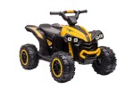 Mamido Detská elektrická štvorkolka XC-sport 2x45W žltá