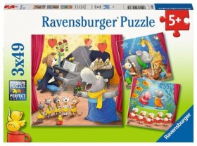 Ravensburger Zvierací umelci na pódiu