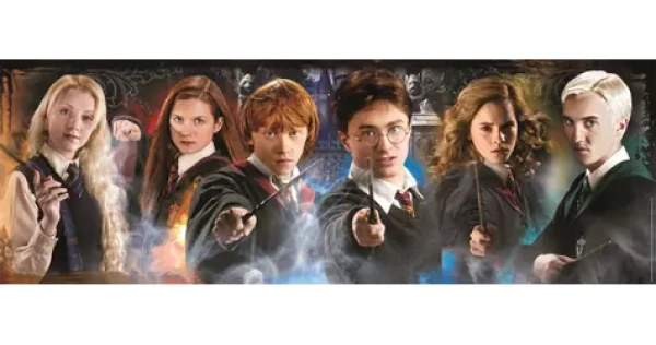 Clementoni 39874 Panoramatické puzzle Harry Potter 1000 dielikov