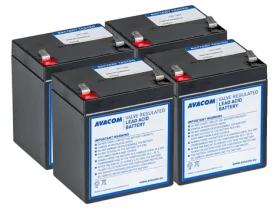 Avacom AVA-RBP04-12050- Kit / Batéria pre UPS / CyberPower, Vertiv / VRLA / 4 ks (AVA-RBP04-12050-KIT)