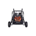 Mamido Detské benzínové autíčko Buggy LUCKY SEVEN LIFT 125CC oranžové