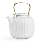 KÄHLER Porcelánová čajová kanvica Hammershøi White 1,2 l