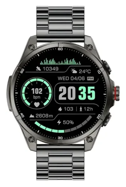 CARNEO GTR eXpedition Titan Grey / Chytré hodinky / 1,43 "AMOLED / GPS / IP68 / BT (8588010359599)