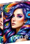 ENJOY Puzzle Dúhové kvety