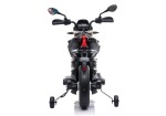 Mamido Detská elektrická motorka Aprilia čierna