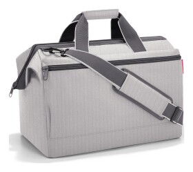 Cestovná taška Reisenthel Allrounder L Pocket Herringbone Grey