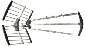 Solight vonkajšia DVB-T anténa 17dB / UHF / 21. - 60. kanál / LTE/4G filter (8592718018054)