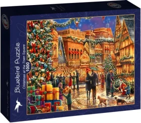 BlueBird Puzzle Vianoce na námestí