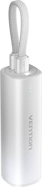 Vention Powerbank 5000mAh Vention FHWM0 20W + kabel USB-C do lightning (Sivý)