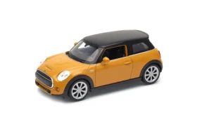 Welly - New Mini Hatch model 1:34 oranžová