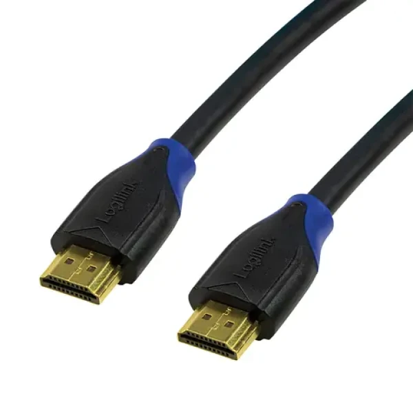 LogiLink čierna / HDMI kábel / HDMI 2.0 / 4K/60Hz / pozlátené konektory / 10 m (CH0066)