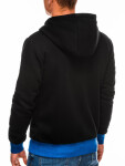 Ombre Hoodie B297 Black/Blue