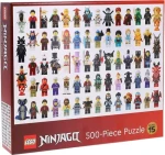 Chronicle books Puzzle Lego: Ninjago minifigúrky