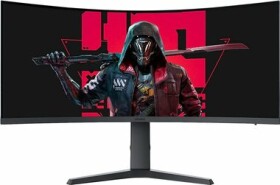 34" Koorui 34E6UC čierna / VA / 3440x1440 / 21:9 / 165Hz / 1ms / HDMI + DP / VESA (34E6UC)