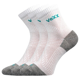 VOXX ponožky Rexon 01 biele páry 43-46 117304