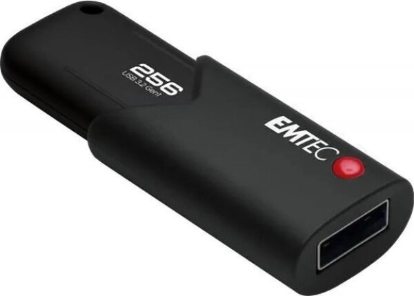 Emtec Emtec B120 Click Secure pamięć USB 256 GB USB Typu-A 3.2 Gen 2 (3.1 Gen 2) Čierny