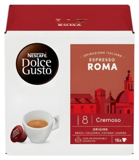 NESCAFÉ Dolce Gusto Espresso Roma 16 ks / Kapsulová káva / Intenzita 8/13 (100001882488)
