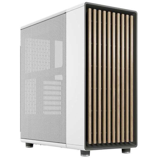 Fractal Design North biela / ATX / 2x USB-A 3.0 / x1 USB-C 3.1 / bez zdroja / prachové filtre (FD-C-NOR1C-03)