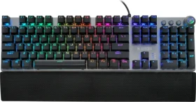 Ibox Aurora K-4 KRGD Red Switch čierna / Herná klávesnica / Mechanická / RGB podsvietenie / USB / 1,6 m (IKGMK4)