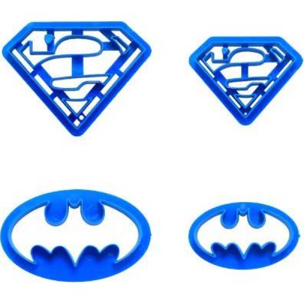 Vykrajovátka Superman a Batman - Cakesicq - Cakesicq