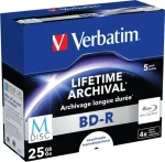Verbatim BD- R 25GB 4X 5ks / Blu-ray (43823)