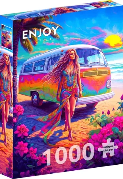 ENJOY Puzzle V srdci Hippie