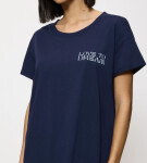 Dámske nočné košele Nočné košele NDK X - BLUE - tmavomodrá 6047 - TRIUMPH BLUE 48