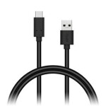 CONNECT IT Wirez USB C (Type C) - USB 0.5m čierna / tok prúdu až 3A (CI-1174)